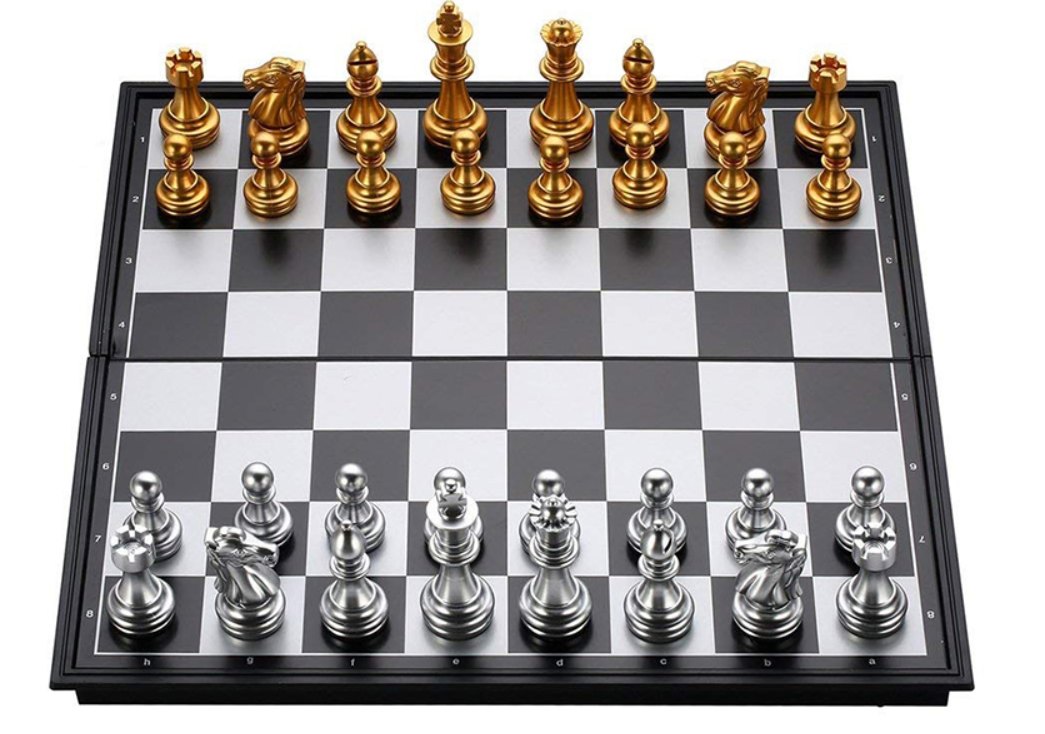 ClassicGames™ Magnetic Travel Chess Board Game Set